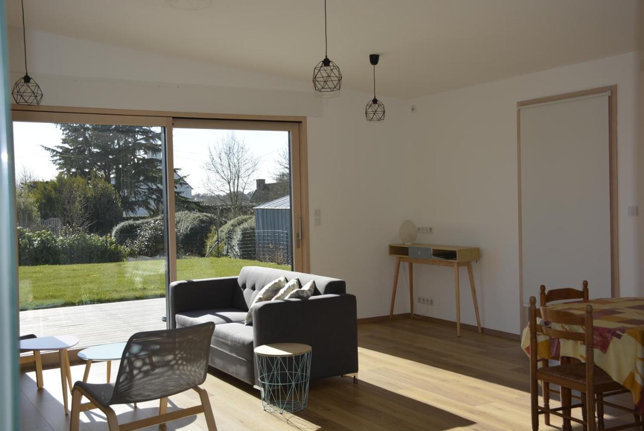 Maison bord de mer avec jacuzzi Névez Extérieur photo